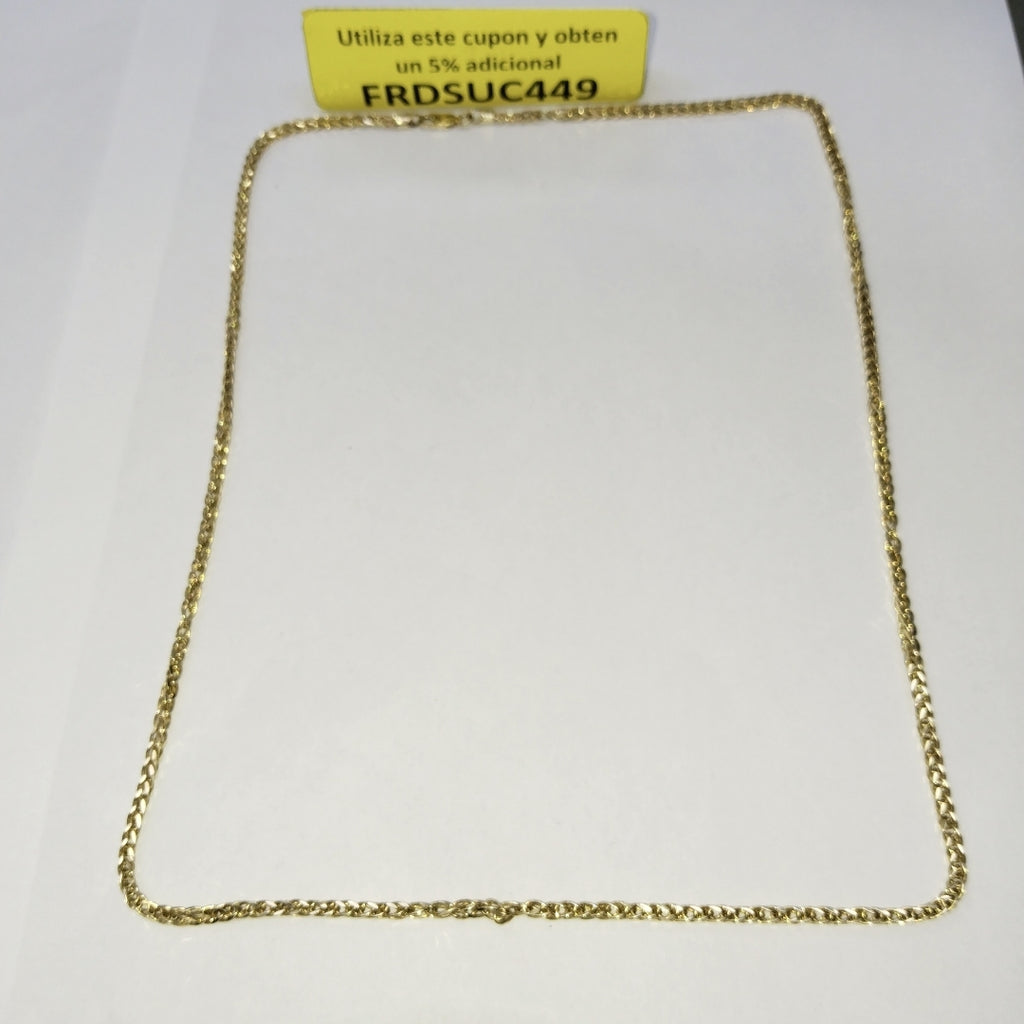 CADENA ORO 10 K 7.2 GRMS (SEMINUEVO)