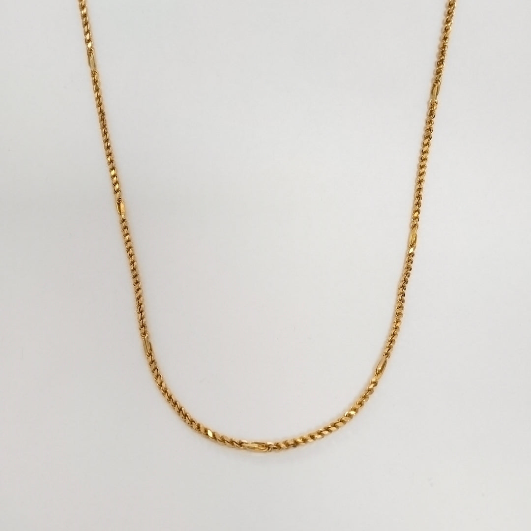 CADENA ORO 21 K 19.9 GRMS (SEMINUEVO)