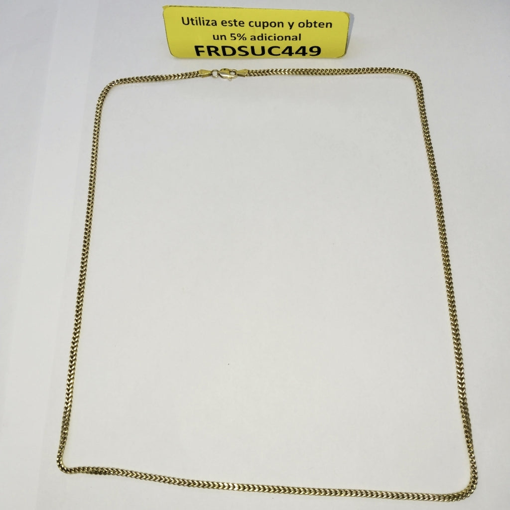 CADENA ORO 10 K 6.8 GRMS (SEMINUEVO)