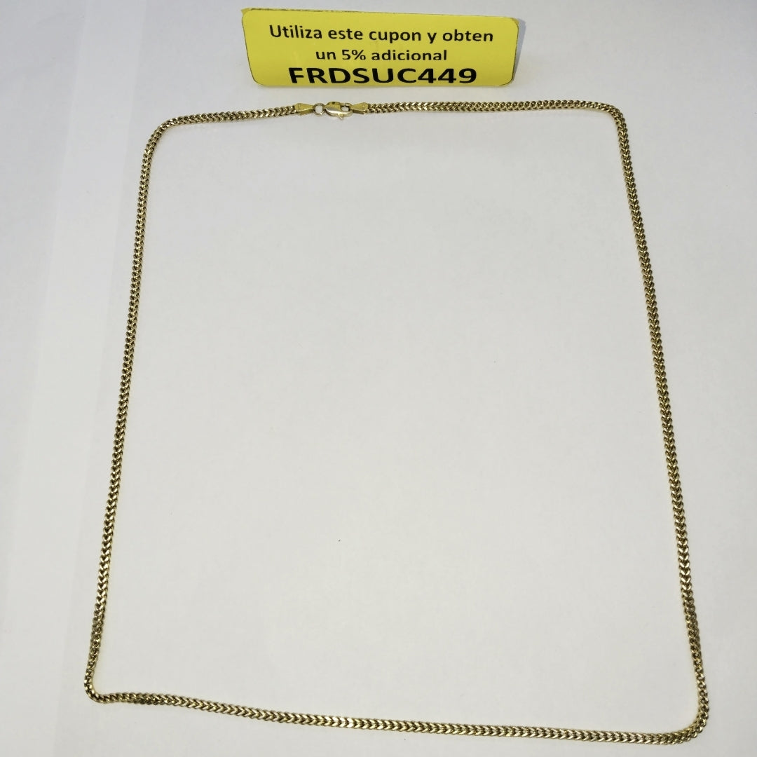 CADENA ORO 10 K 6.8 GRMS (SEMINUEVO)