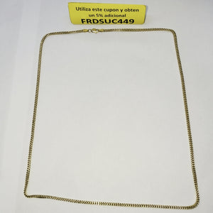 CADENA ORO 10 K 6.8 GRMS (SEMINUEVO)