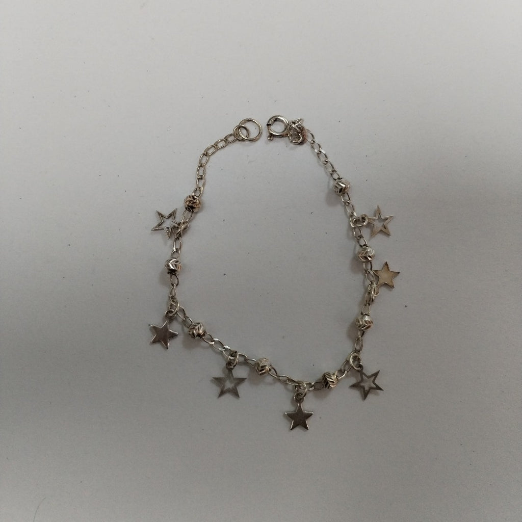 PULSERA TEJIDO ESPECIAL PLATA .925 18 CM 3 GR (NUEVO)