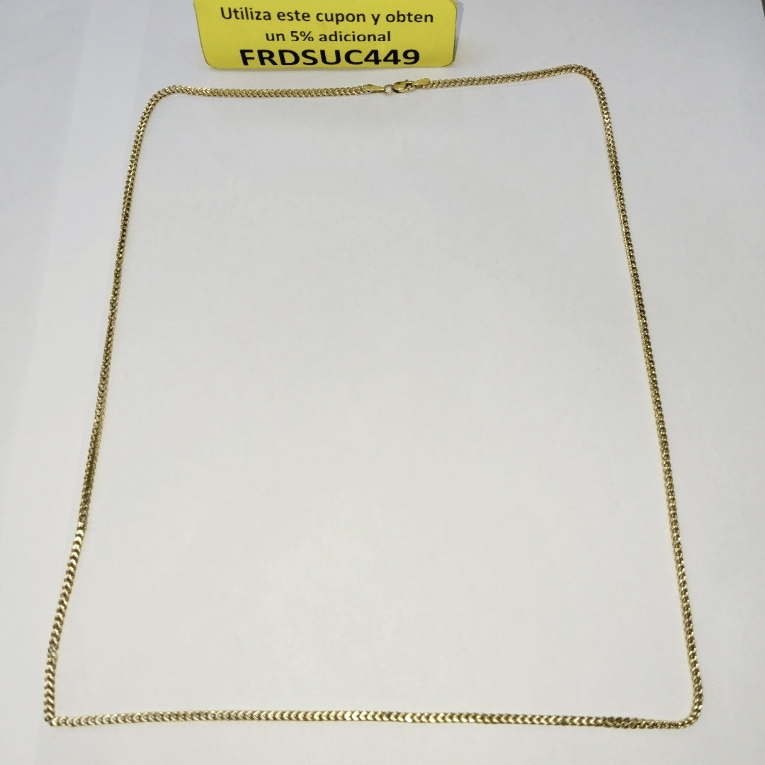 CADENA ORO 10 K 5.7 GRMS (SEMINUEVO)