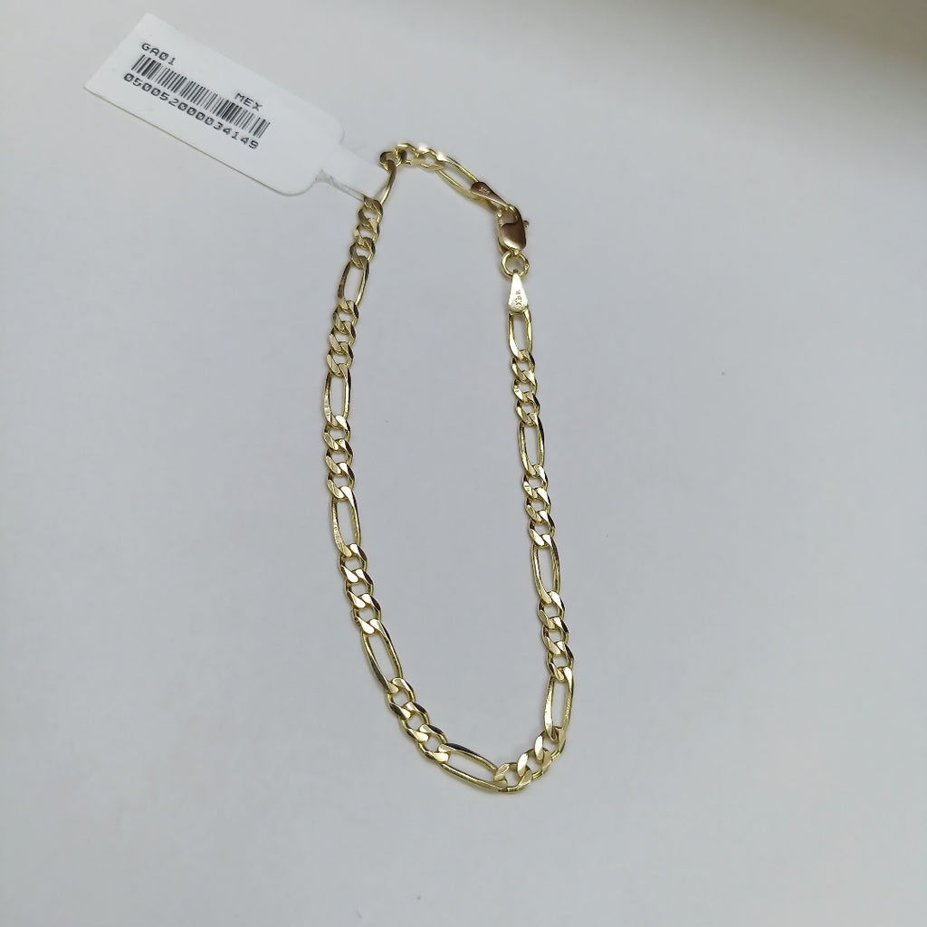 PULSERAS 3X1 ORO 14K 18 CM 2.9 GR (NUEVO)