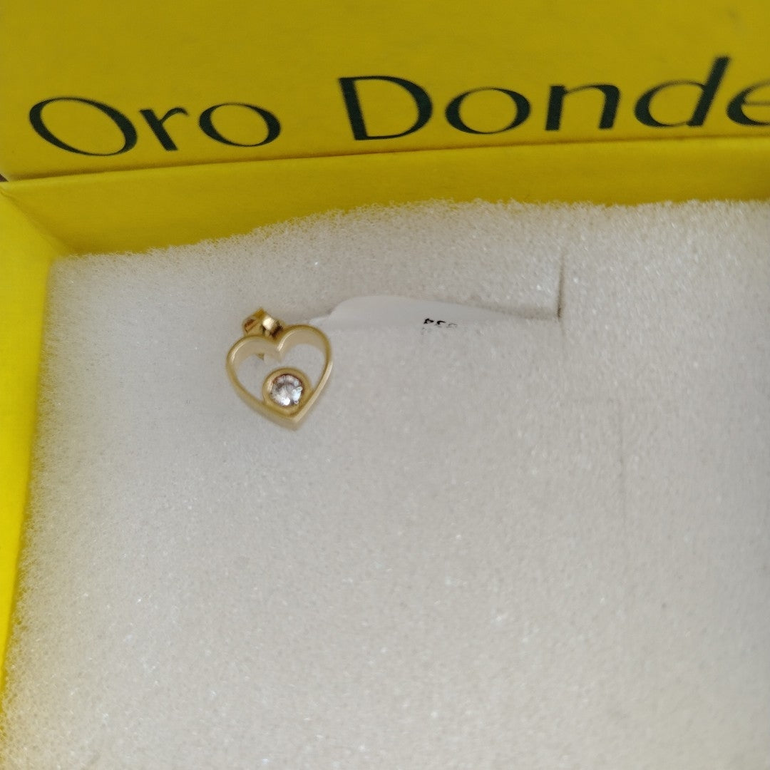 DIJES CORAZON ORO 10K 1.2 GR (NUEVO)