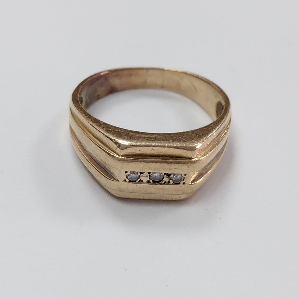 ANILLO ORO 10 K 5,30 GRMS (SEMINUEVO)