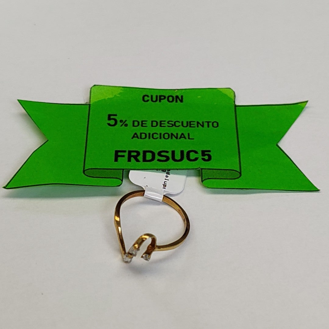 ANILLO ORO 10 K 1.5 GRMS (SEMINUEVO)