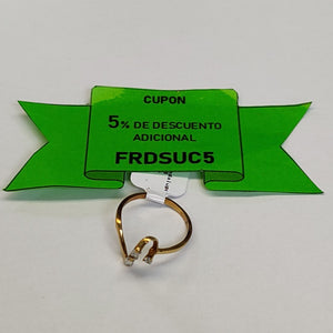 ANILLO ORO 10 K 1.5 GRMS (SEMINUEVO)
