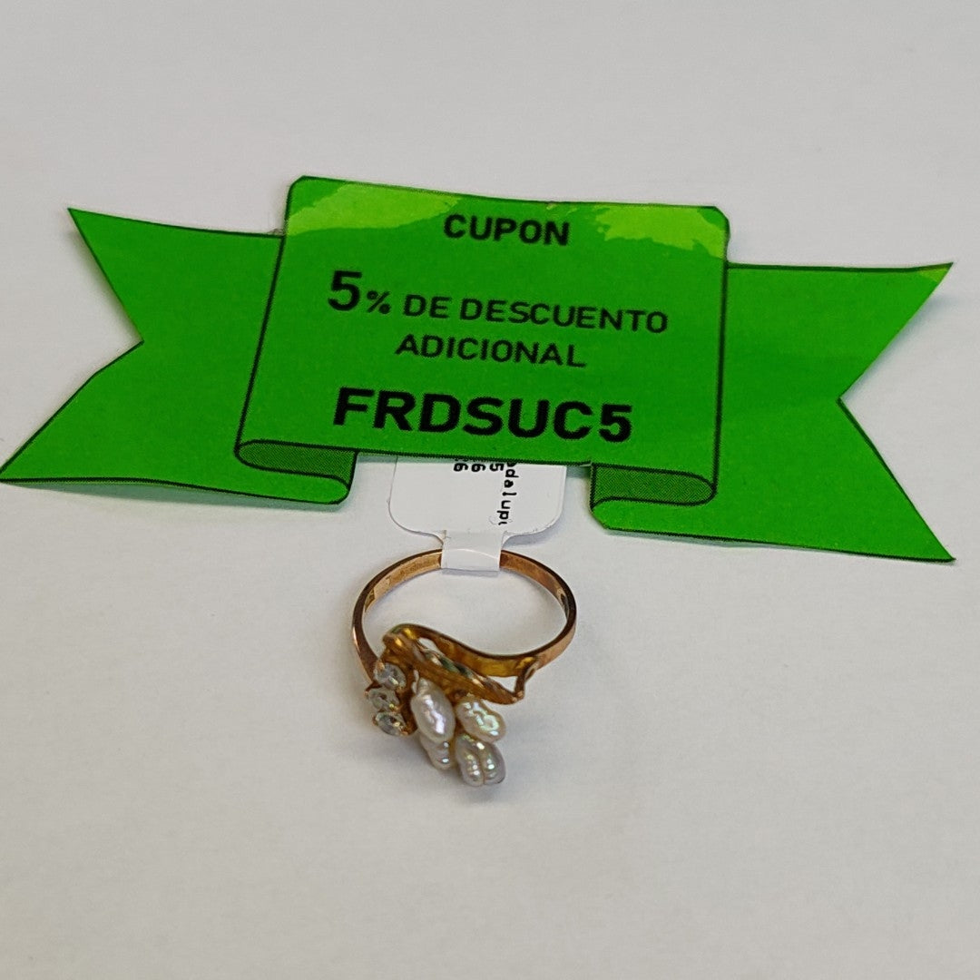 ANILLO ORO 10 K 1.9 GRMS (SEMINUEVO)