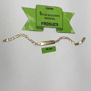 ESCLAVA ORO 10 K 2.7 GRMS (SEMINUEVO)