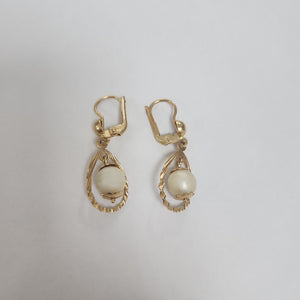 ARETES PAR ORO 14 K 4.1 GRMS (SEMINUEVO)