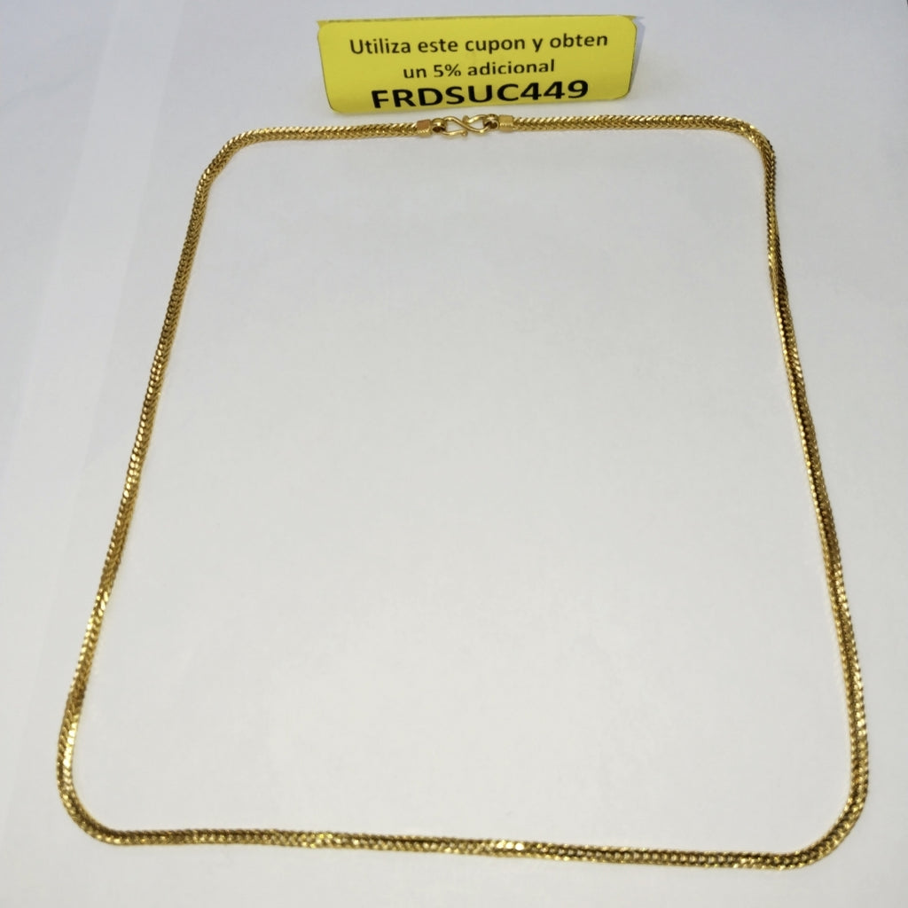 CADENA ORO 21 K 26.7 GRMS (SEMINUEVO)