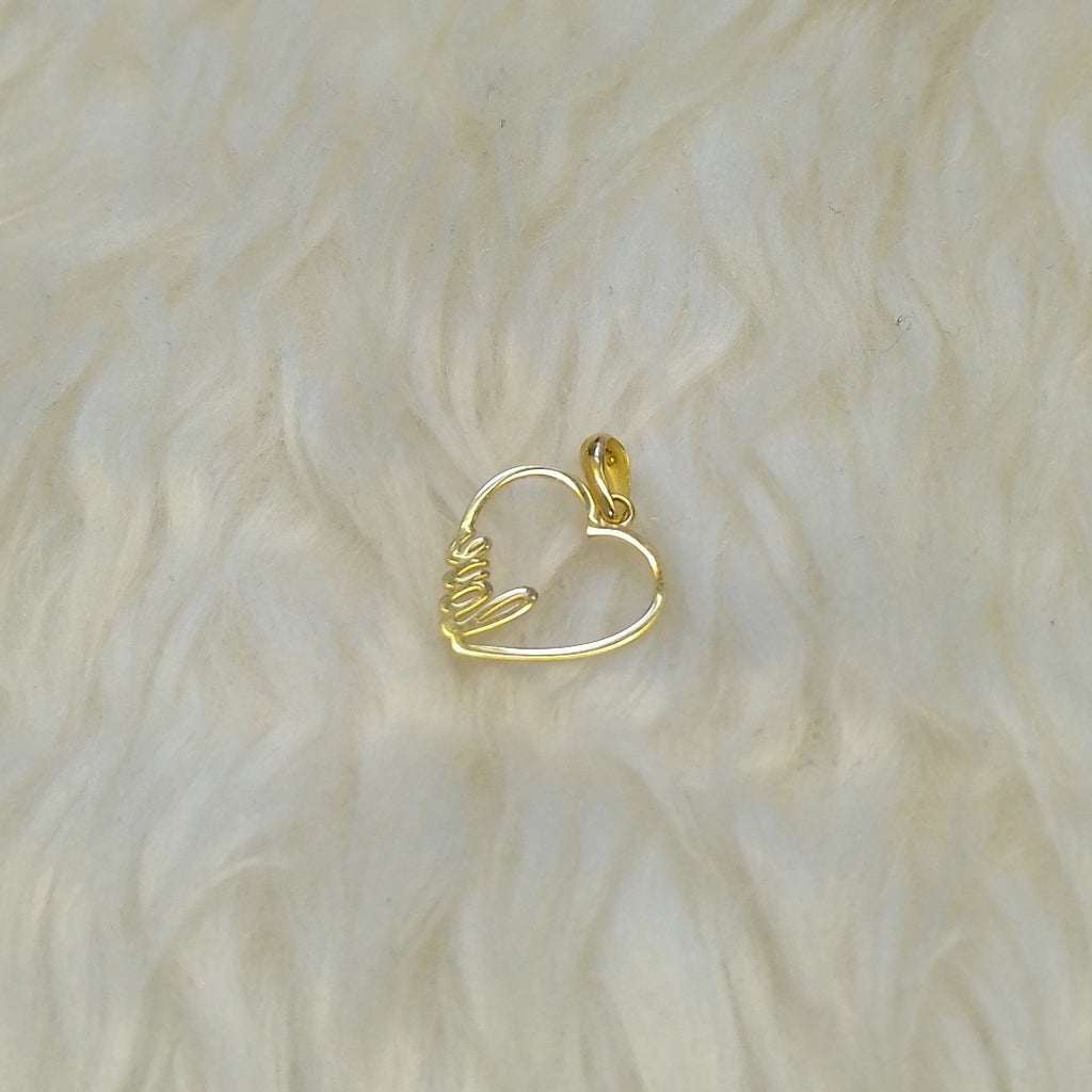 DIJES CORAZON ORO 10K 0.8 GR (NUEVO)