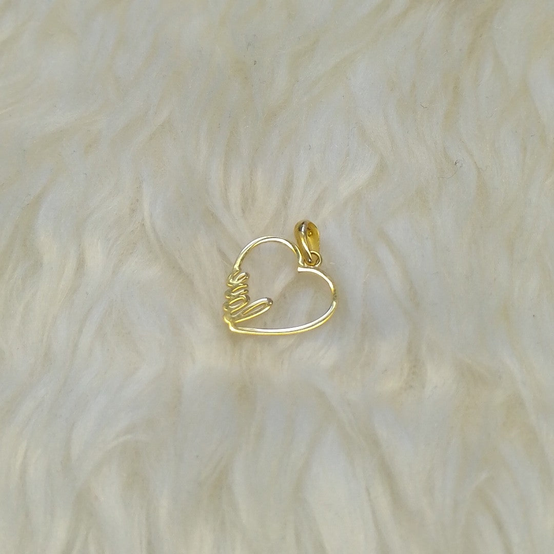 DIJES CORAZON ORO 10K 0.8 GR (NUEVO)