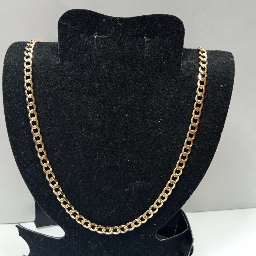 CADENAS BARBADA ORO 14K 55 CM 13 GR (NUEVO)