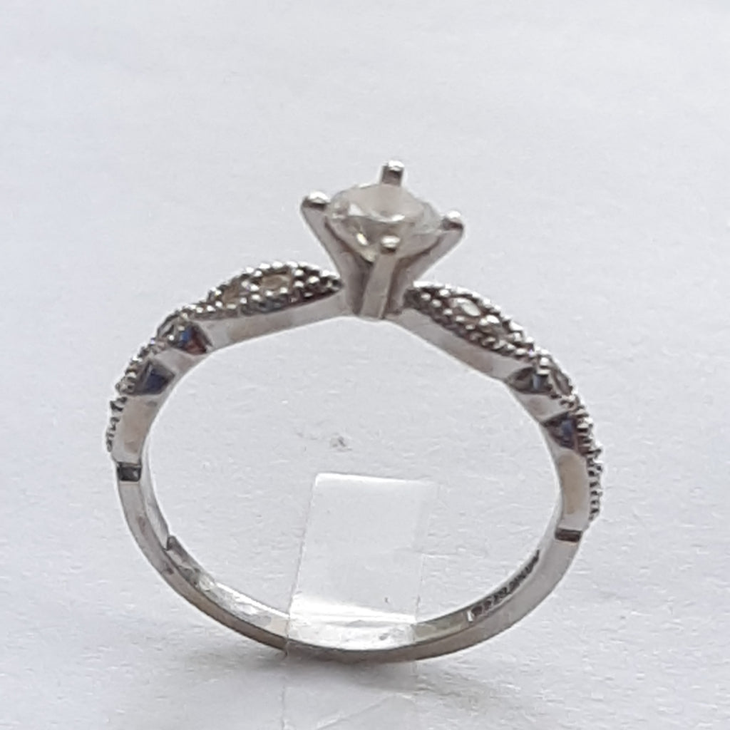 ANILLITO ORO BLANCO 10 K 1,90 GRMS (SEMINUEVO)