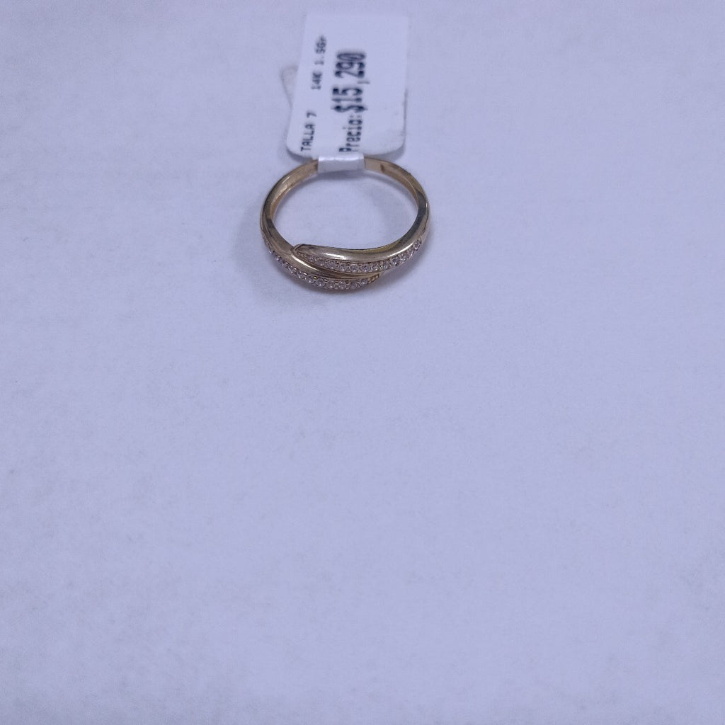ANILLOS DAMA ORO 14K 1.5 (NUEVO)