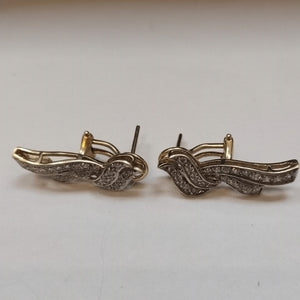 ARETES PAR ORO 14 K 5.8 GRMS (SEMINUEVO)