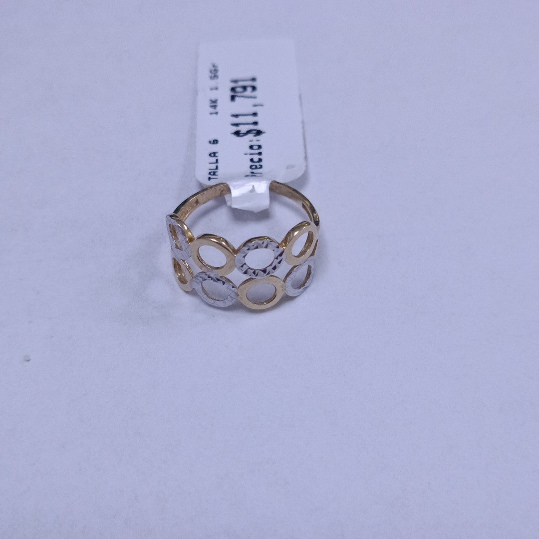 ANILLOS DAMA ORO 14K 1.5 (NUEVO)