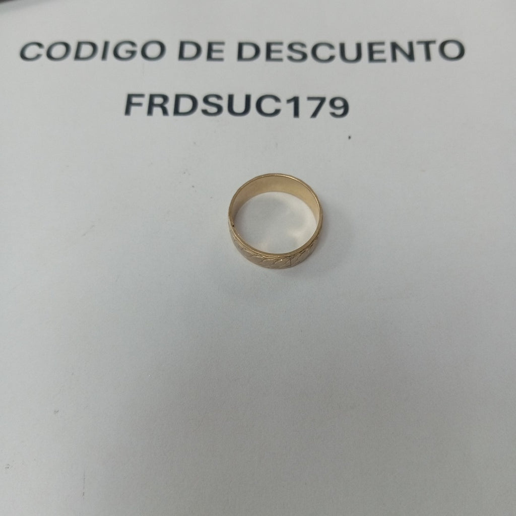 ARGOLLA ORO 14 K 4,00 GRMS (SEMINUEVO)
