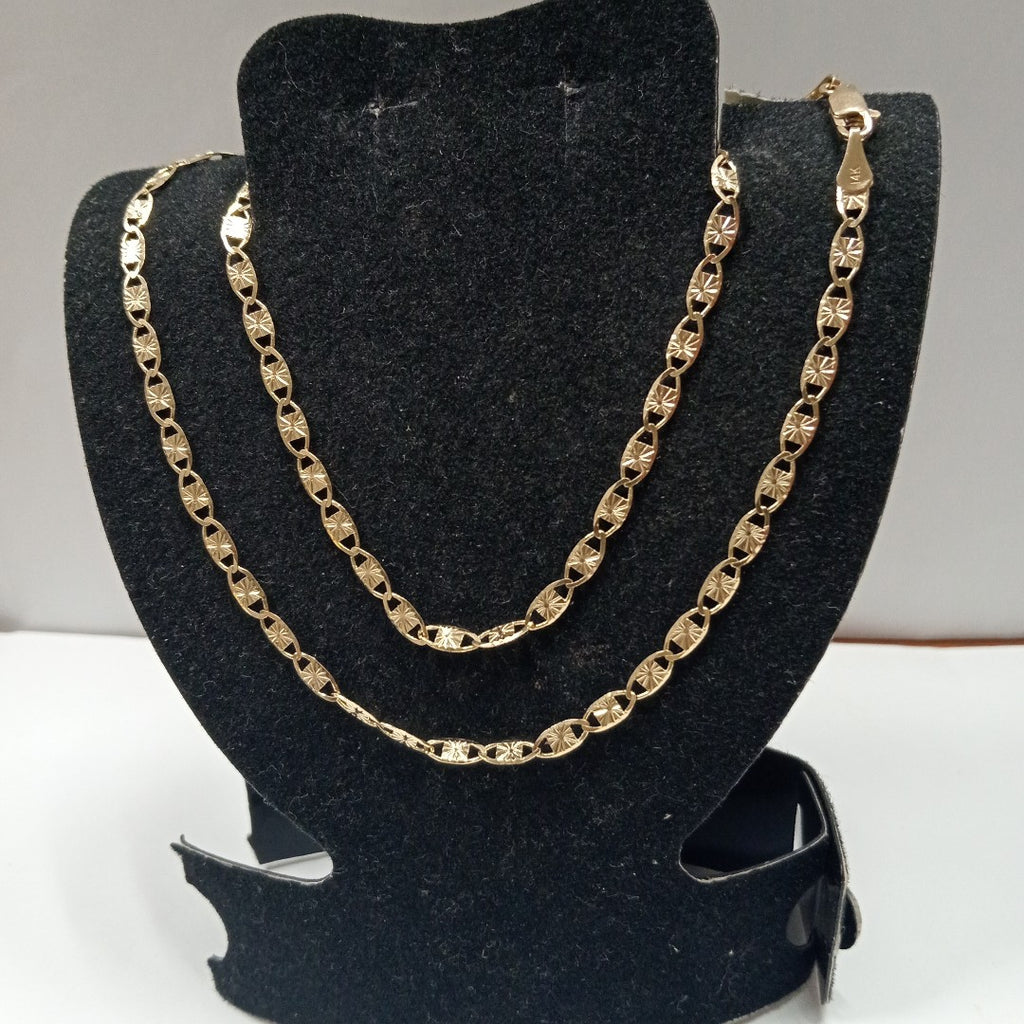 CADENAS GUCHI ORO 14K 55 CM 7 GR (NUEVO)