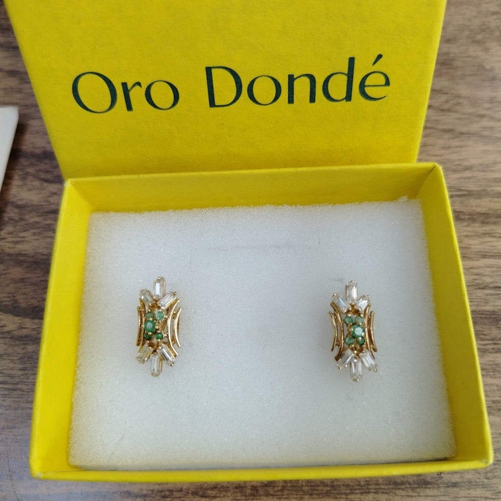ARETES PAR ORO 14 K 5.1 GRMS (SEMINUEVO)