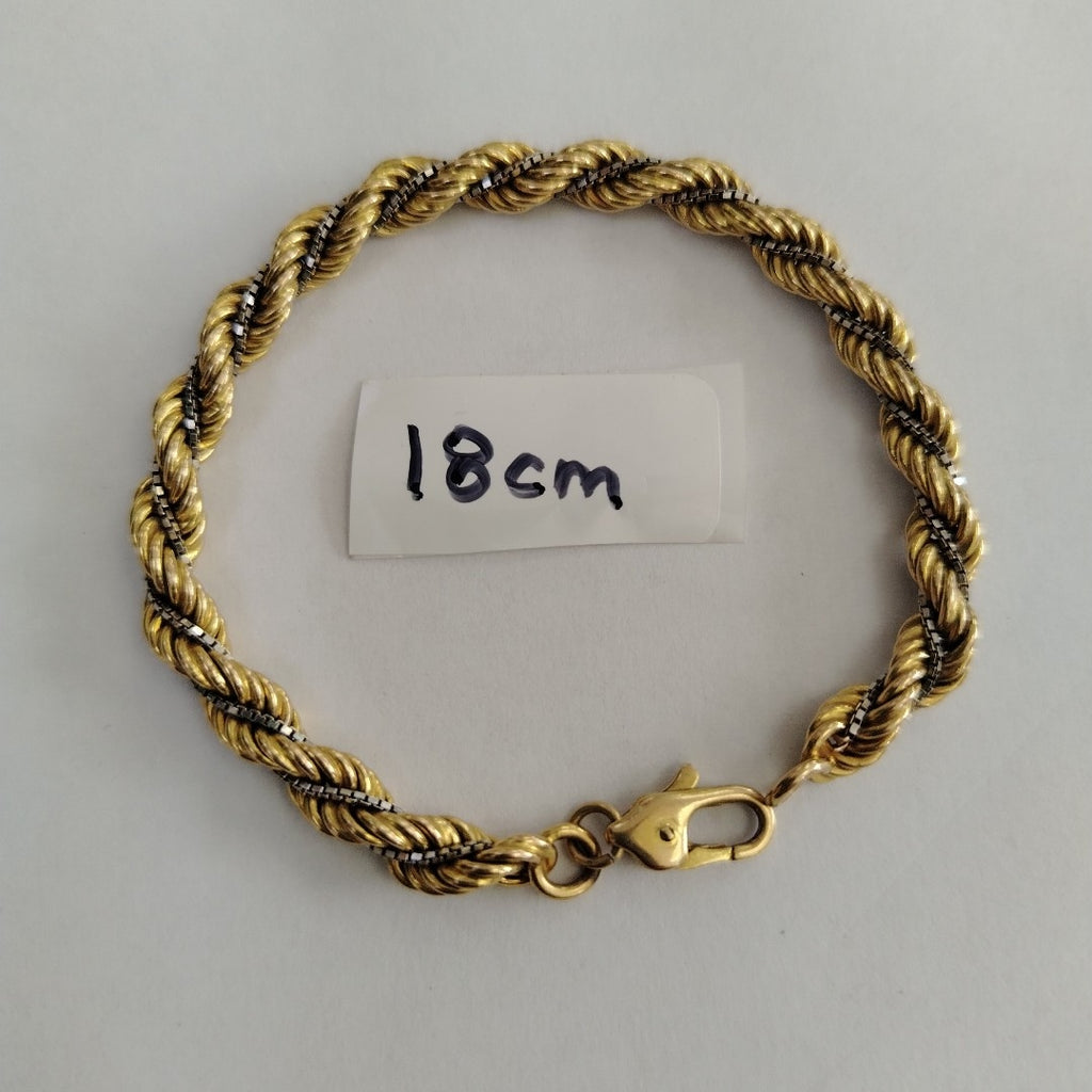 PULSERA ORO, ORO BLANCO 14 K 11.1 GRMS (SEMINUEVO)