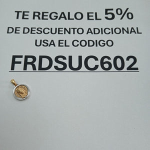 DIJE ORO 18 K 2.4 GRMS (SEMINUEVO)