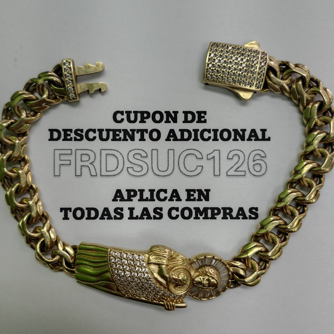 PULSERA ORO 14 K 20,10 GRMS (SEMINUEVO)
