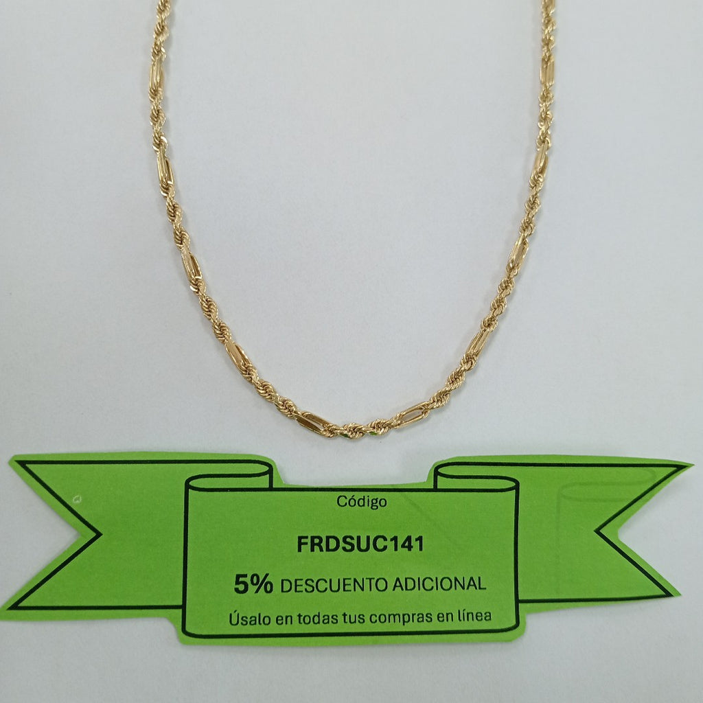 CADENA ORO 10 K 2.9 GRMS (SEMINUEVO)