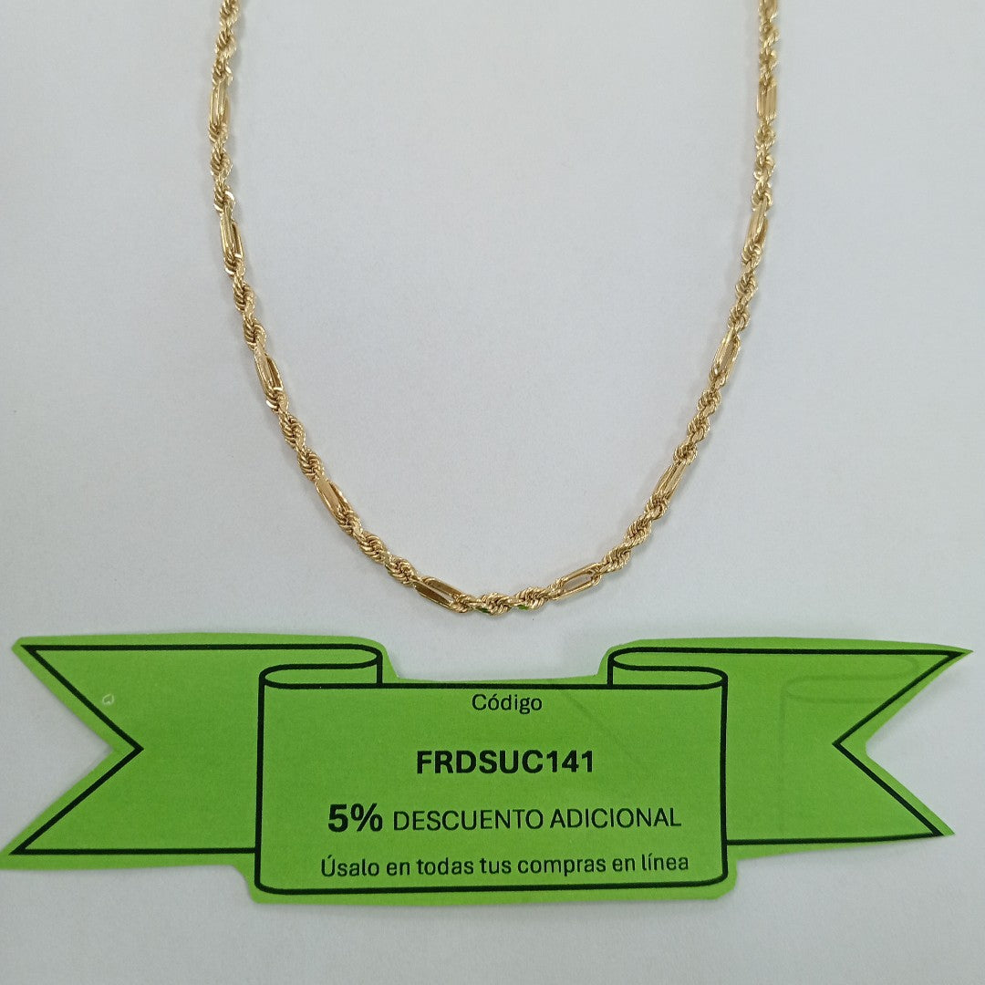 CADENA ORO 10 K 2.9 GRMS (SEMINUEVO)
