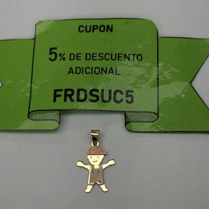DIJE ORO 14 K 0.6 GRMS (SEMINUEVO)