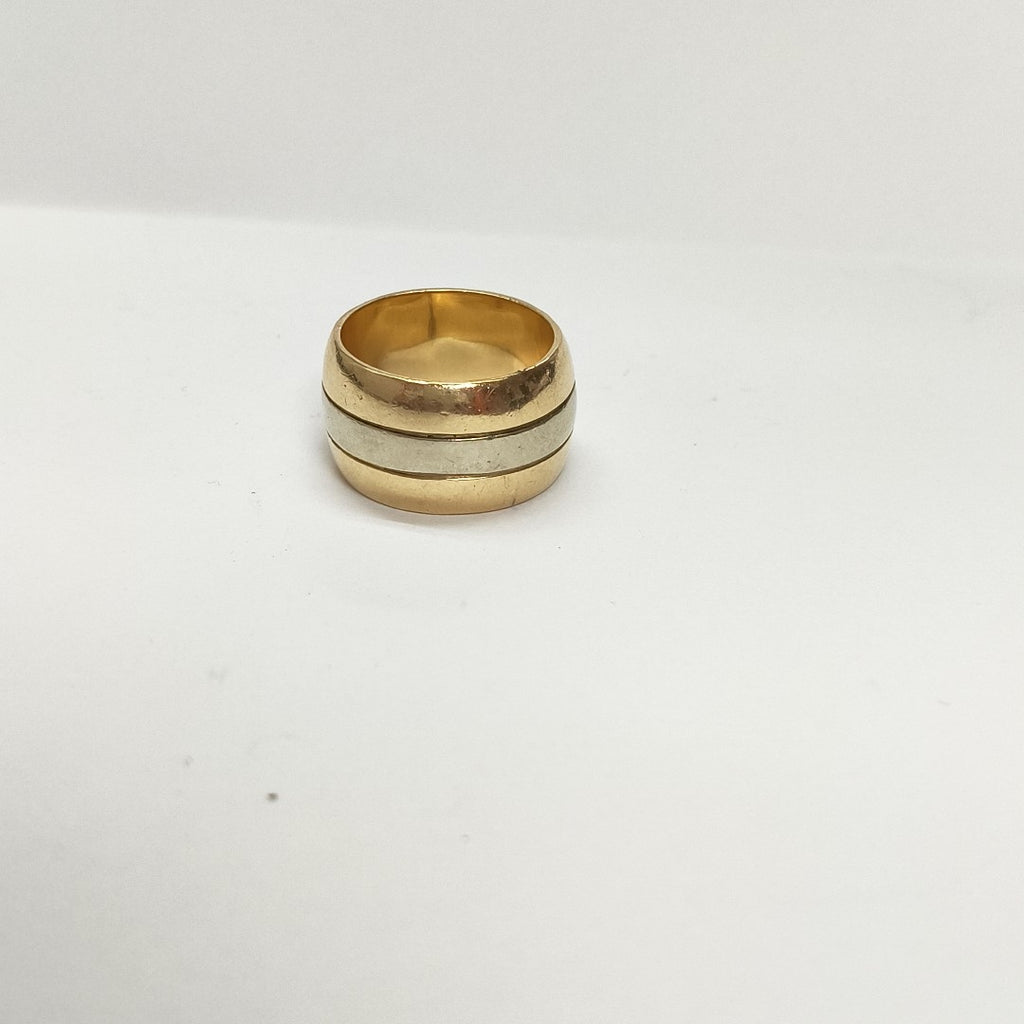 ARGOLLA ORO, ORO BLANCO 10 K 6.1 GRMS (SEMINUEVO)