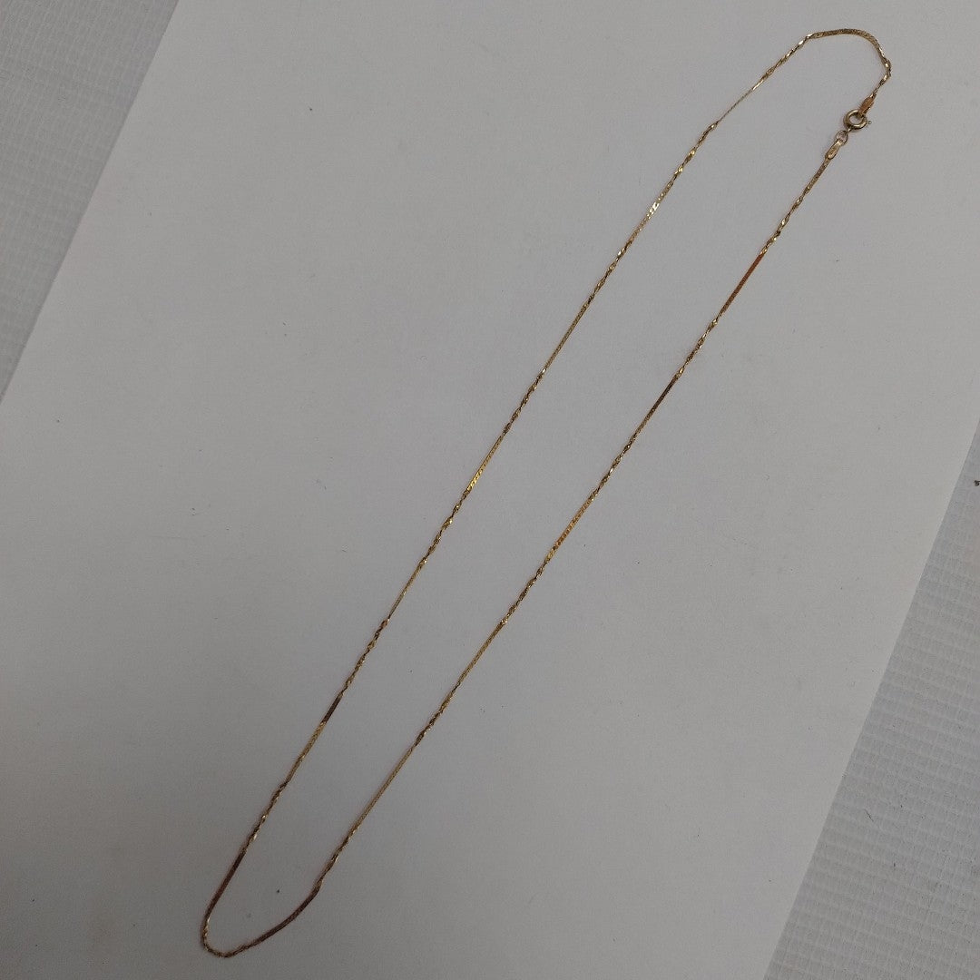CADENA ORO 10 K 2,30 GRMS (SEMINUEVO)