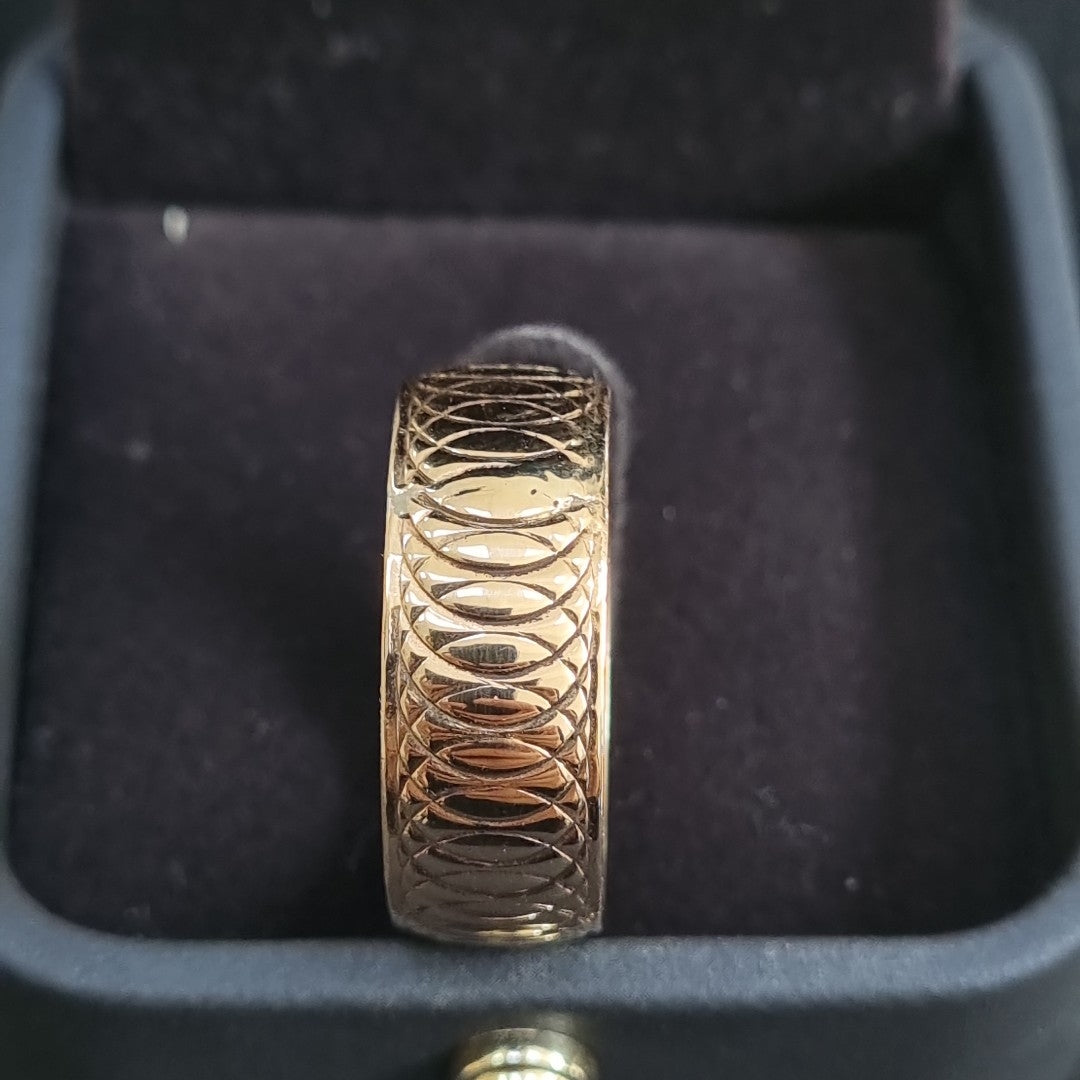 ARGOLLA ORO 14 K 7.6 GRMS (SEMINUEVO)