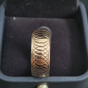 ARGOLLA ORO 14 K 7.6 GRMS (SEMINUEVO)