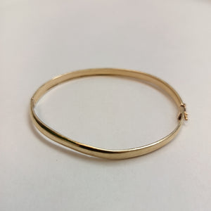 PULSERA RIGIDA ORO 14 K 7.4 GRMS (SEMINUEVO)