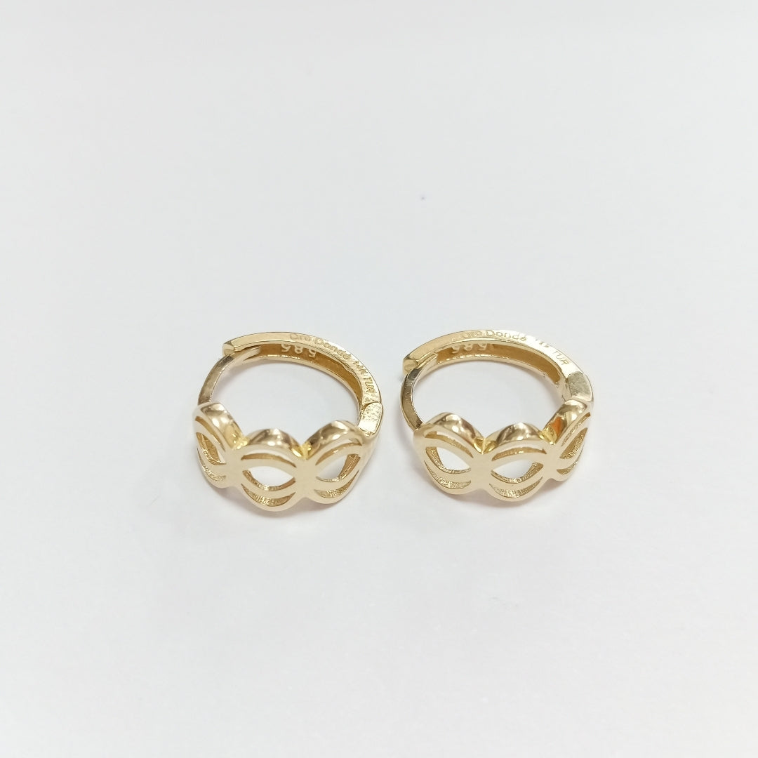 HUGGIES ORO 14K 2.1 (NUEVO)