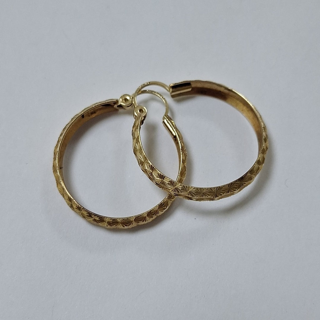 ARRACADAS PAR ORO 10 K 2.8 GRMS (SEMINUEVO)