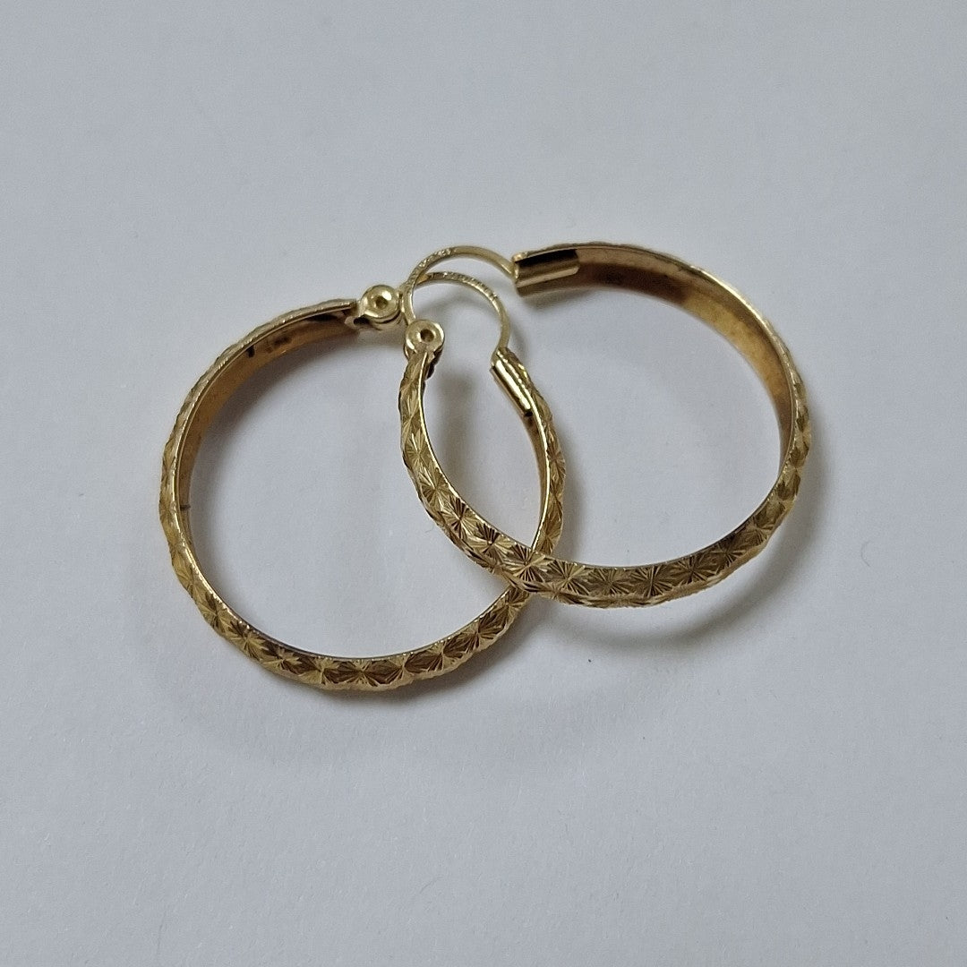 ARRACADAS PAR ORO 10 K 2.8 GRMS (SEMINUEVO)