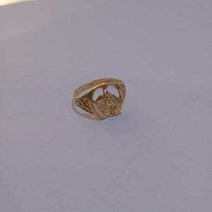 ANILLO ORO 10 K 4,00 GRMS (SEMINUEVO)
