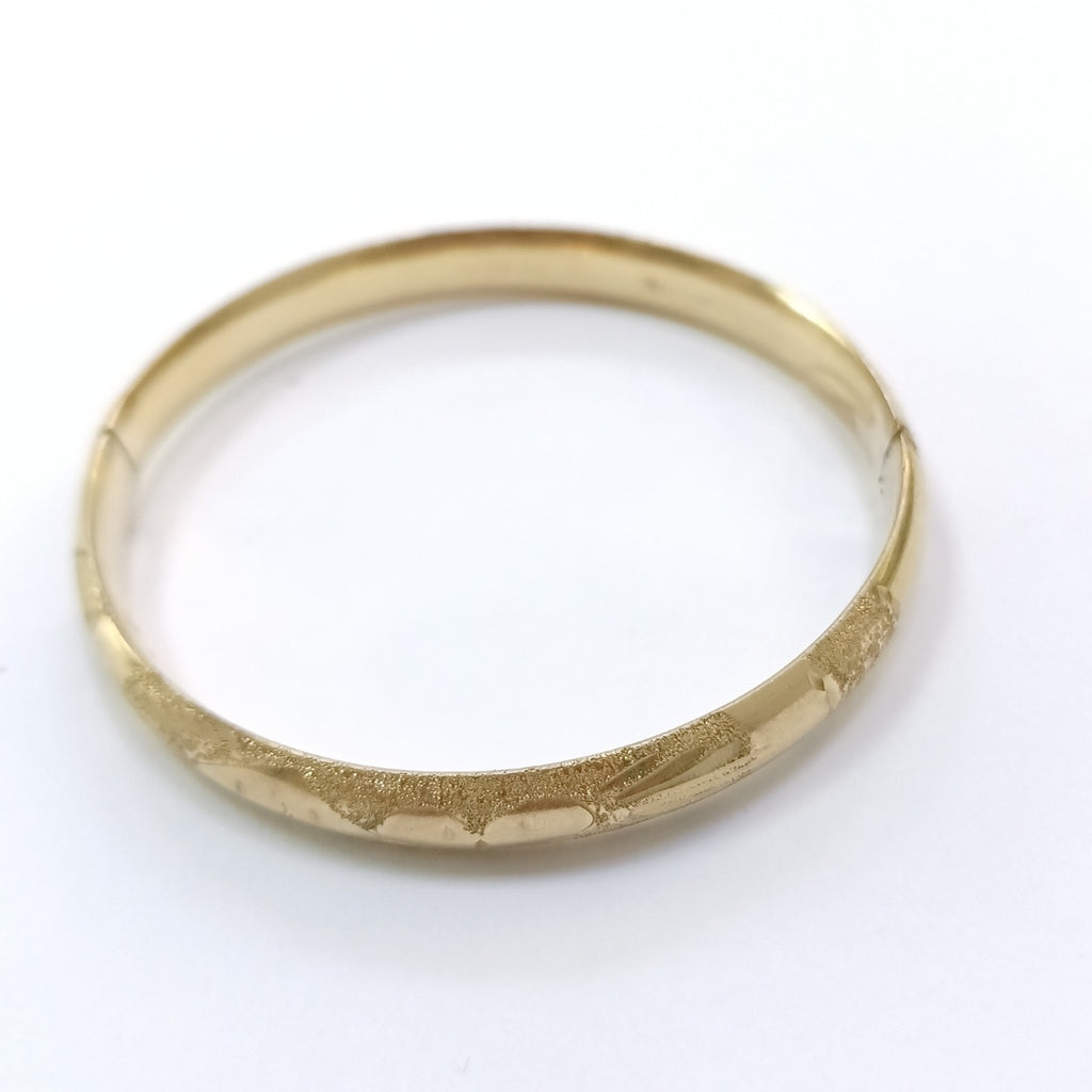 PULSERA RIGIDA ORO 10 K 11.2 GRMS (SEMINUEVO)