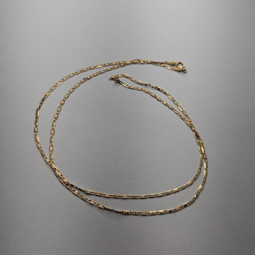 CADENA ORO 14 K 2.4 GRMS (SEMINUEVO)