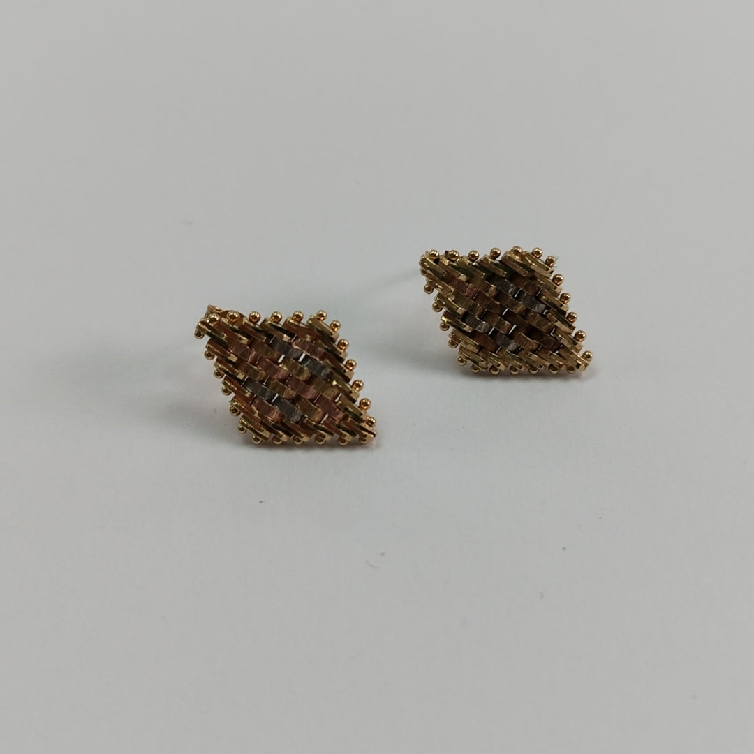 ARETES PAR ORO 14 K 3.3 GRMS (SEMINUEVO)
