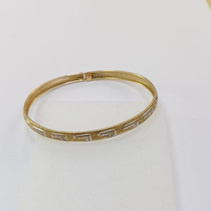 PULSERA RIGIDA ORO 14 K 4.9 GRMS (SEMINUEVO)