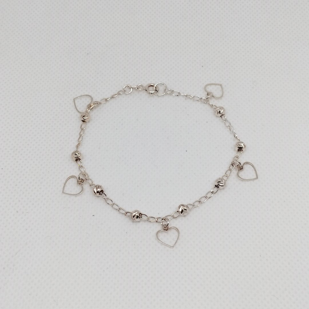 PULSERA TEJIDO ESPECIAL PLATA .925 18 CM 2.7 GR (NUEVO)