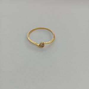 ANILLO ORO 14 K 1,00 GRMS (SEMINUEVO)