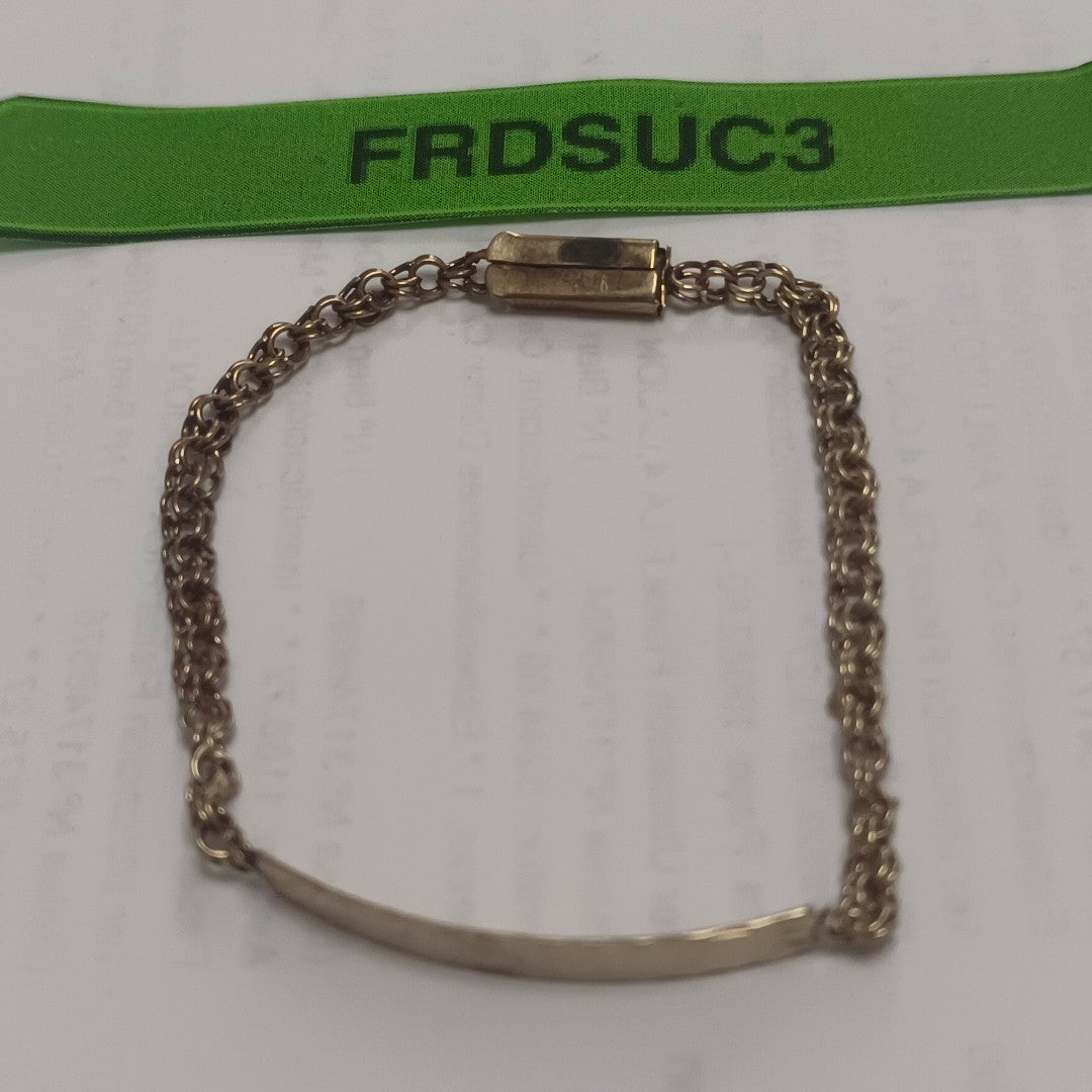 ESCLAVA ORO 14 K 4.1 GRMS (SEMINUEVO)