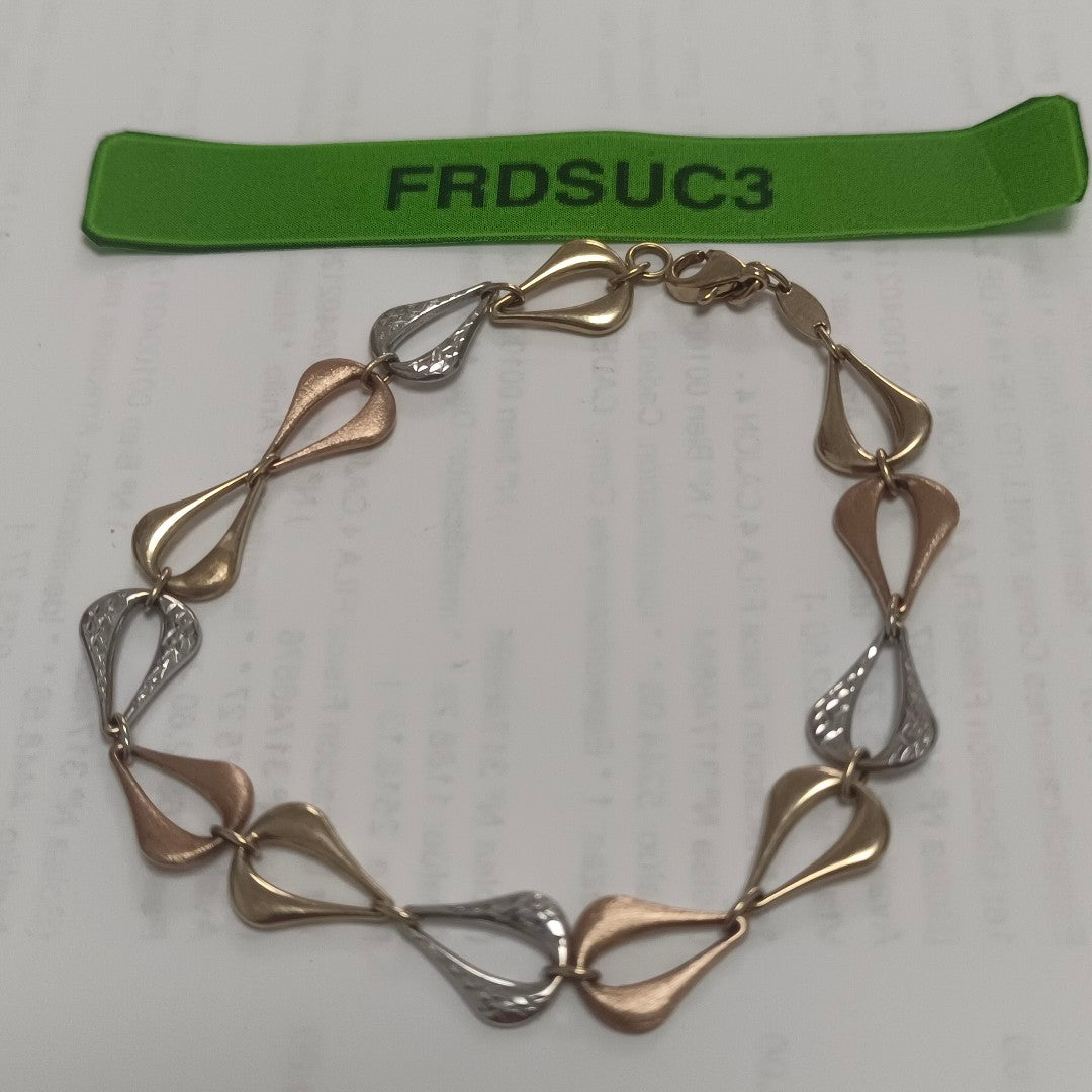 PULSERA ORO 14 K 4.6 GRMS (SEMINUEVO)