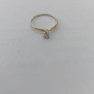 ANILLO ORO 14 K 1,50 GRMS (SEMINUEVO)